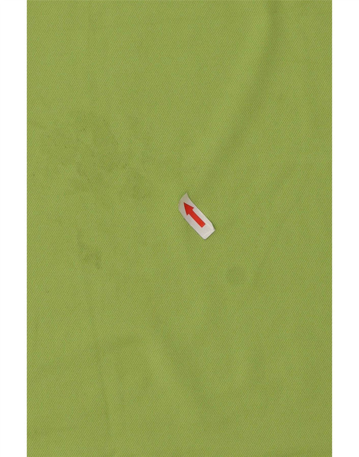 Nike Polo Shirt til mænd Lille grøn Colourblock Polyester