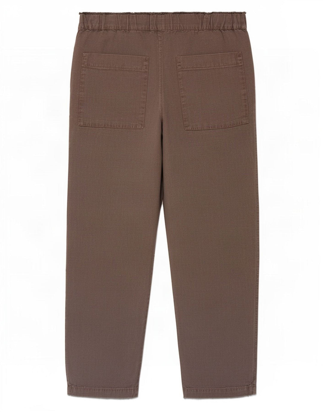 Zara Womens Tapered Cropped Trousers Medium W30 L24 Brun
