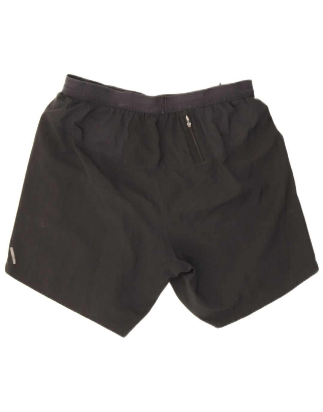 Nike Dame Dri Fit Sports Shorts UK 12 Medium Sort Polyester