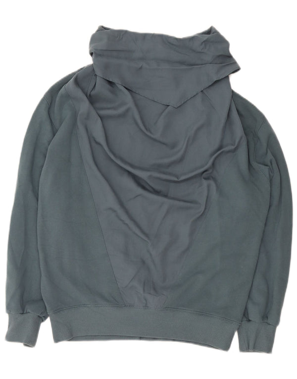 Zara Womens Oversized Sweatshirt Jumper UK 10 Small Grey Bomuld