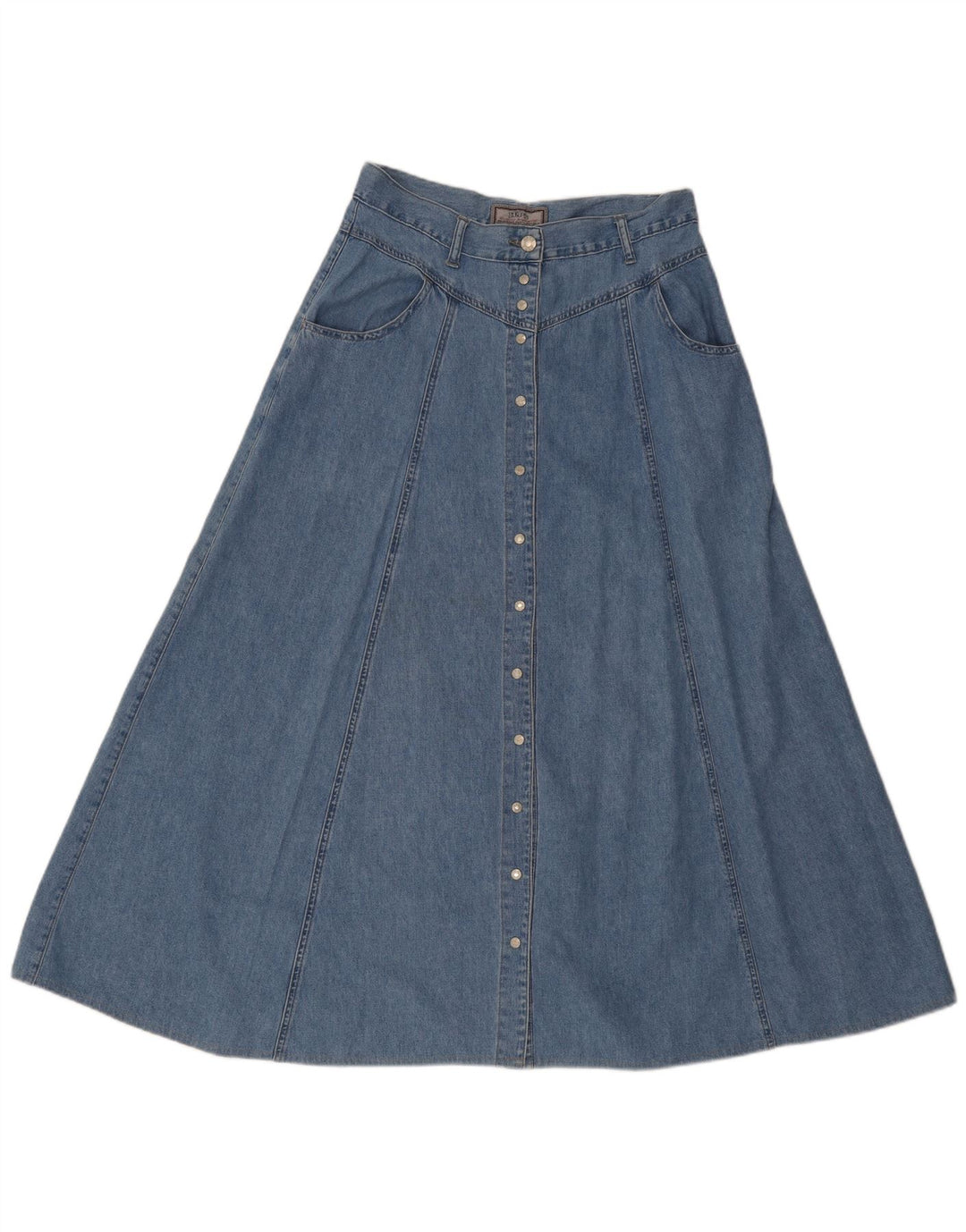 Jep's Dame Maxi Denim Nederdel IT 42 Medium W32 Blå