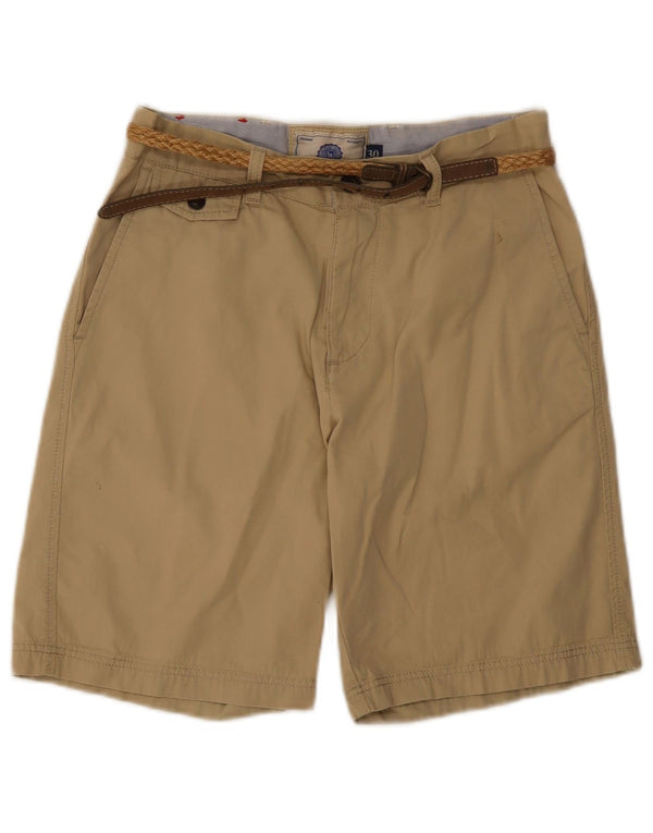 Franklin Marshall Herre Chino Shorts W30 Medium Beige Bomuld