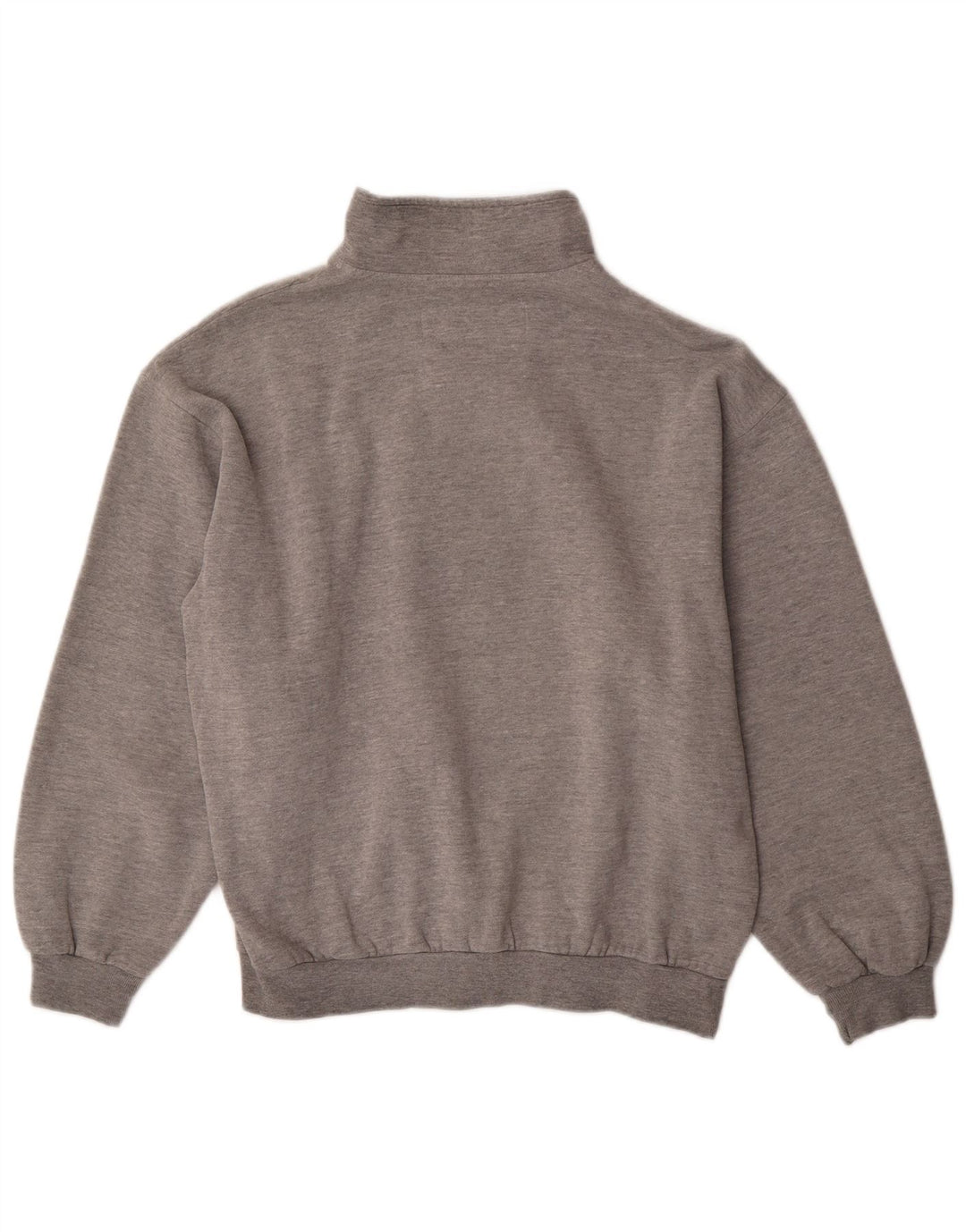 DIADORA Dame Oversized Grafisk Sweatshirt Jumper UK 14 Medium Grå