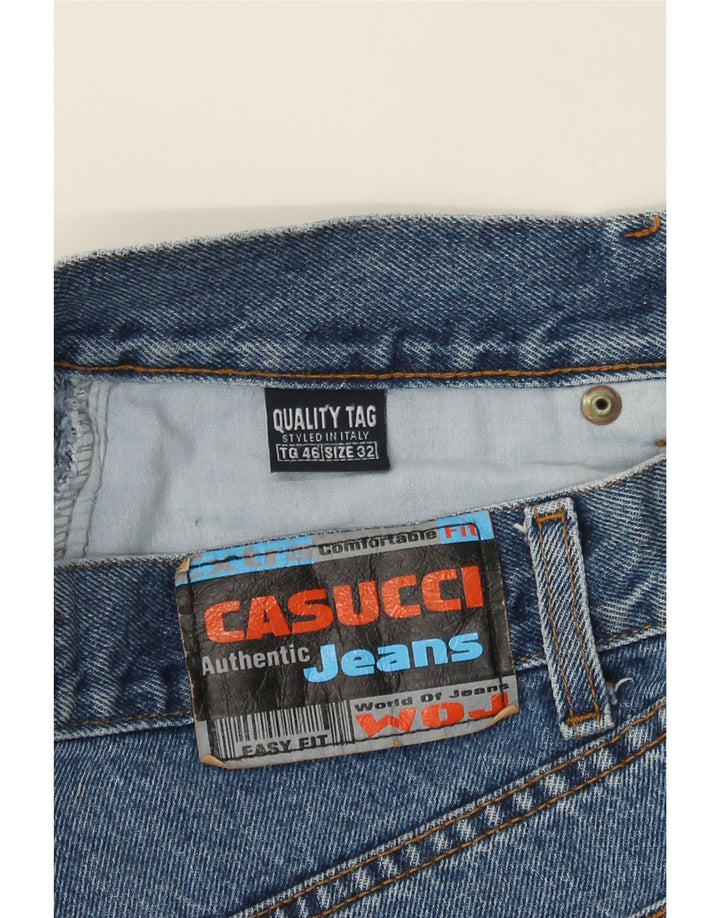 CASUCCI Womens Tapered Jeans W32 L29 Blue Cotton Vintage Casucci and Second-Hand Casucci from Messina Hembry 