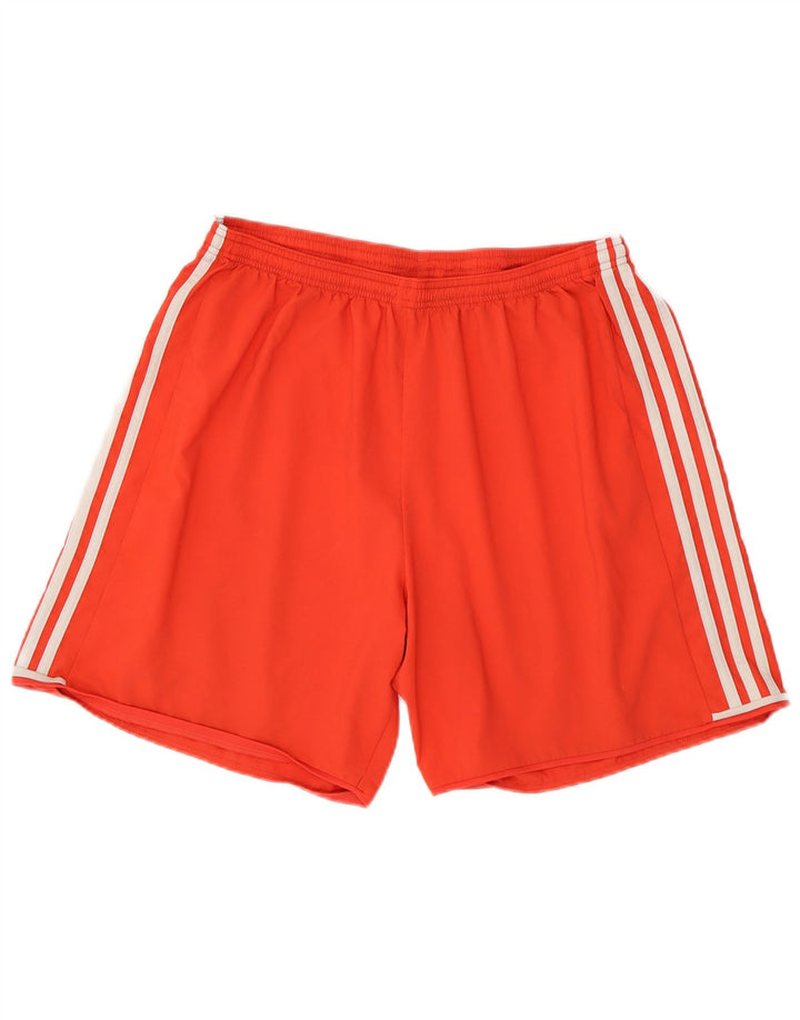 ADIDAS Herre Climalite Sportshorts XL Rød Polyester
