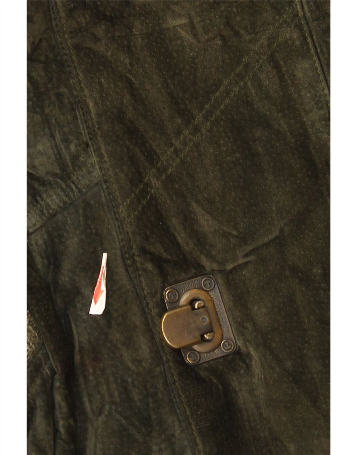 Torras Herre Ruskindsjakke EU 60 5XL Khaki