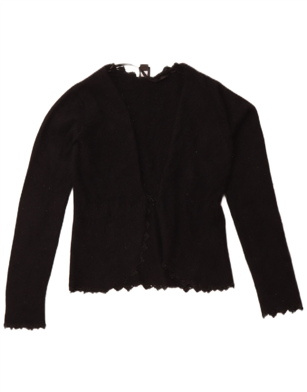 Esprit Girls Cardigan Sweater 12-13 År Sort Uld