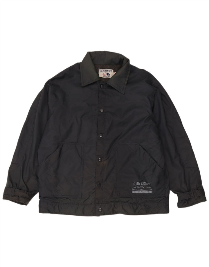 Americanino Herre Bomber Jacket UK 40 Stor Sort Nylon
