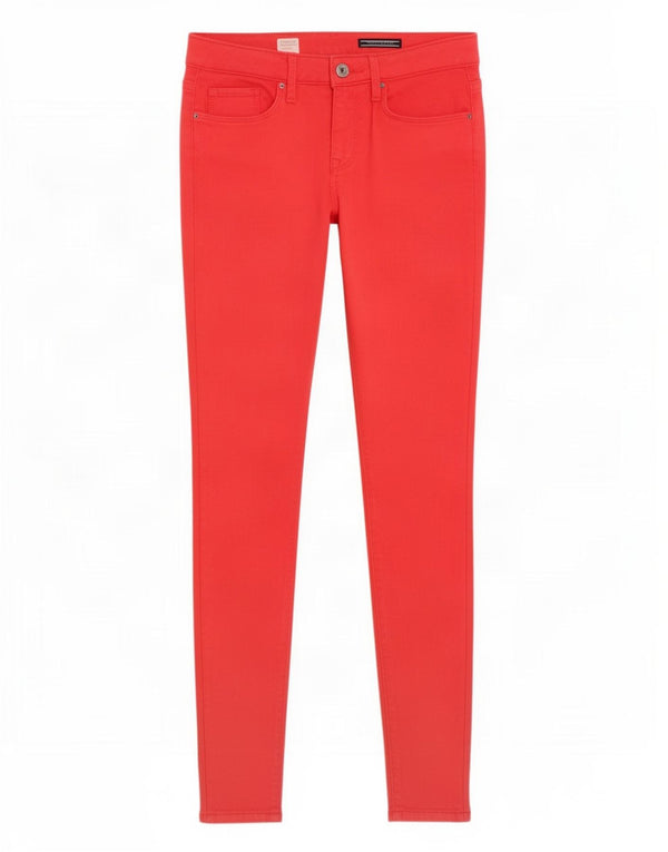 Tommy Hilfiger Piger Como RW Jegging Jeans 11-12 år W25 L27 Rød Bomuld