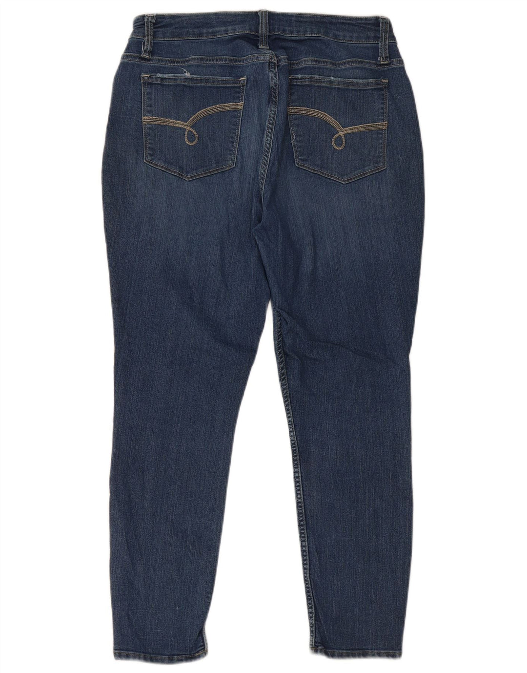 Lee Womens Riders Mid Rise Skinny Jeans W30 L26 Blå