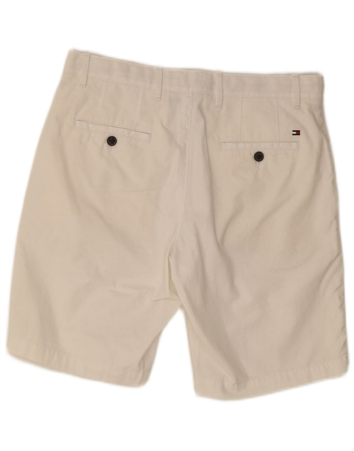 TOMMY HILFIGER Chino-shorts til mænd W31 Medium hvid bomuld