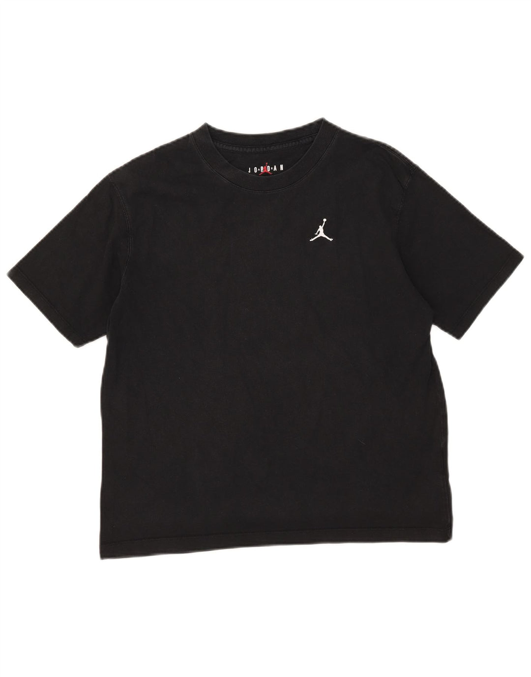 Jordan T-shirt top UK 10 Lille sort bomuld