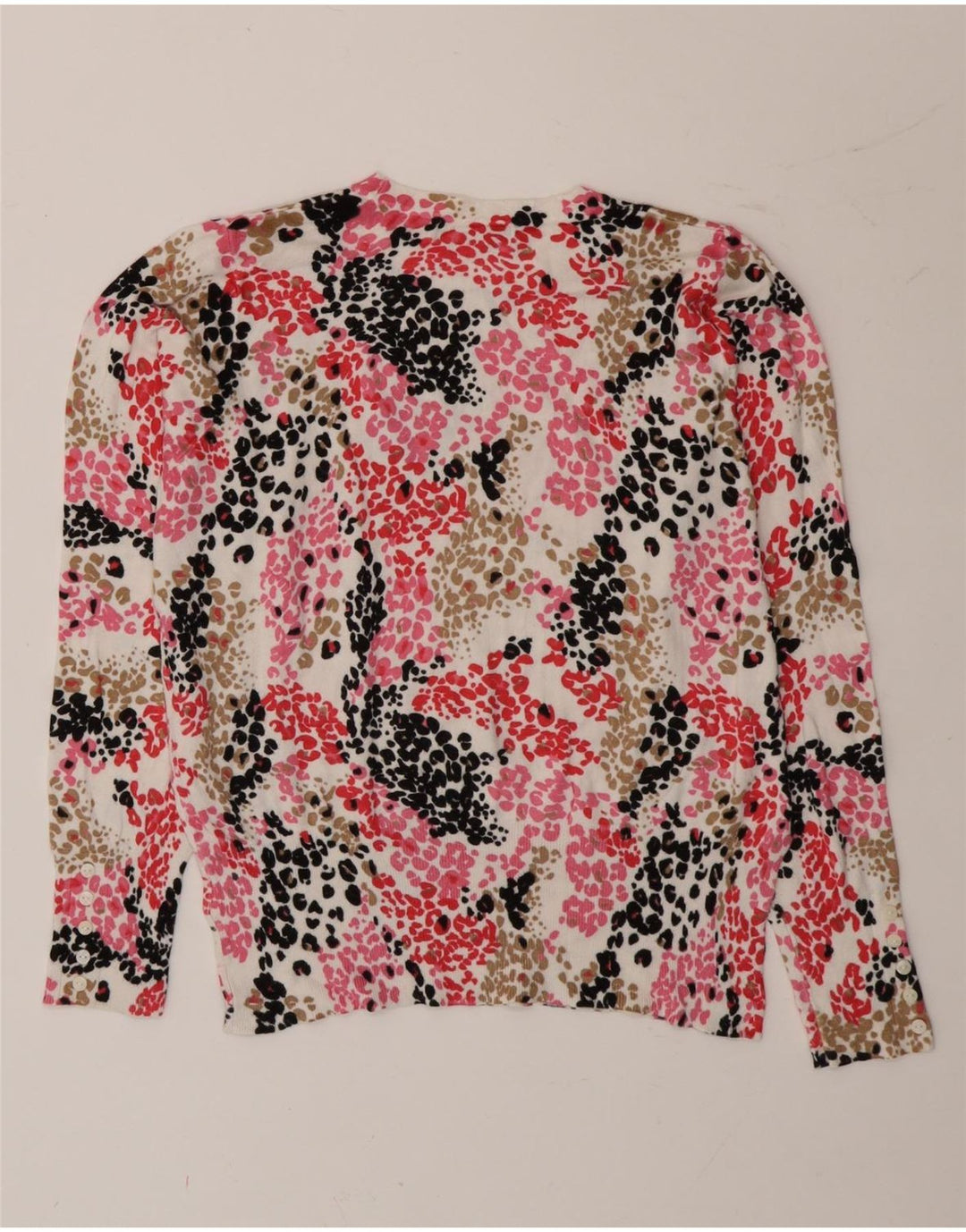 Marks & Spencer Dame sweater med rund hals DK 14 Stor Flerfarvet