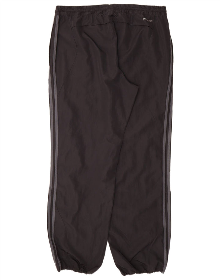 ADIDAS Mens Climacool Tracksuit Trousers Joggers Large Grey Colourblock