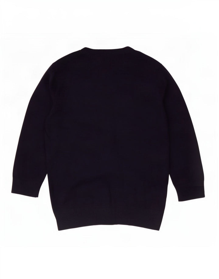 Phase Eight Dame 3/4 ærmet cardigan sweater UK 10 Small Navy Blue