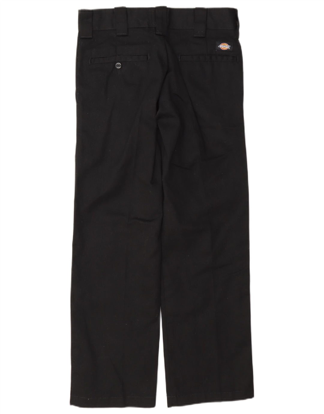 Dickies Dame Slim Straight Chino Bukser W28 L30 Sort Polyester