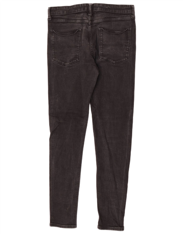 Marks & Spencer Dame Skinny Jeans W34 L33 Sort Bomuld