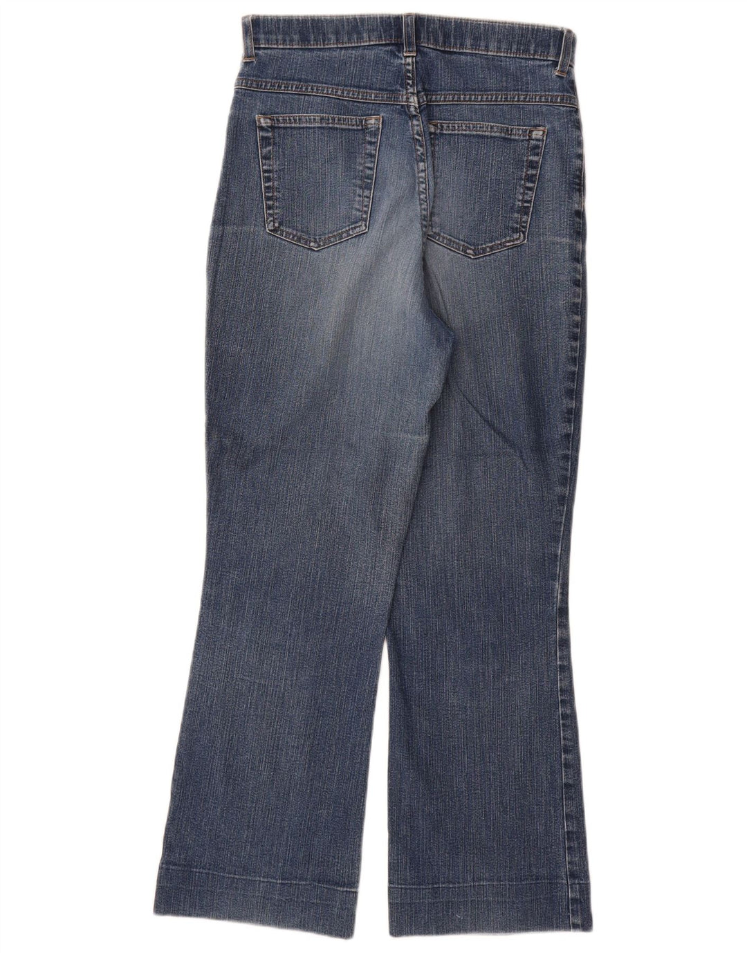Marks & Spencer Dame Bootcut Jeans UK 12 Medium W28 L29 Blå Bomuld