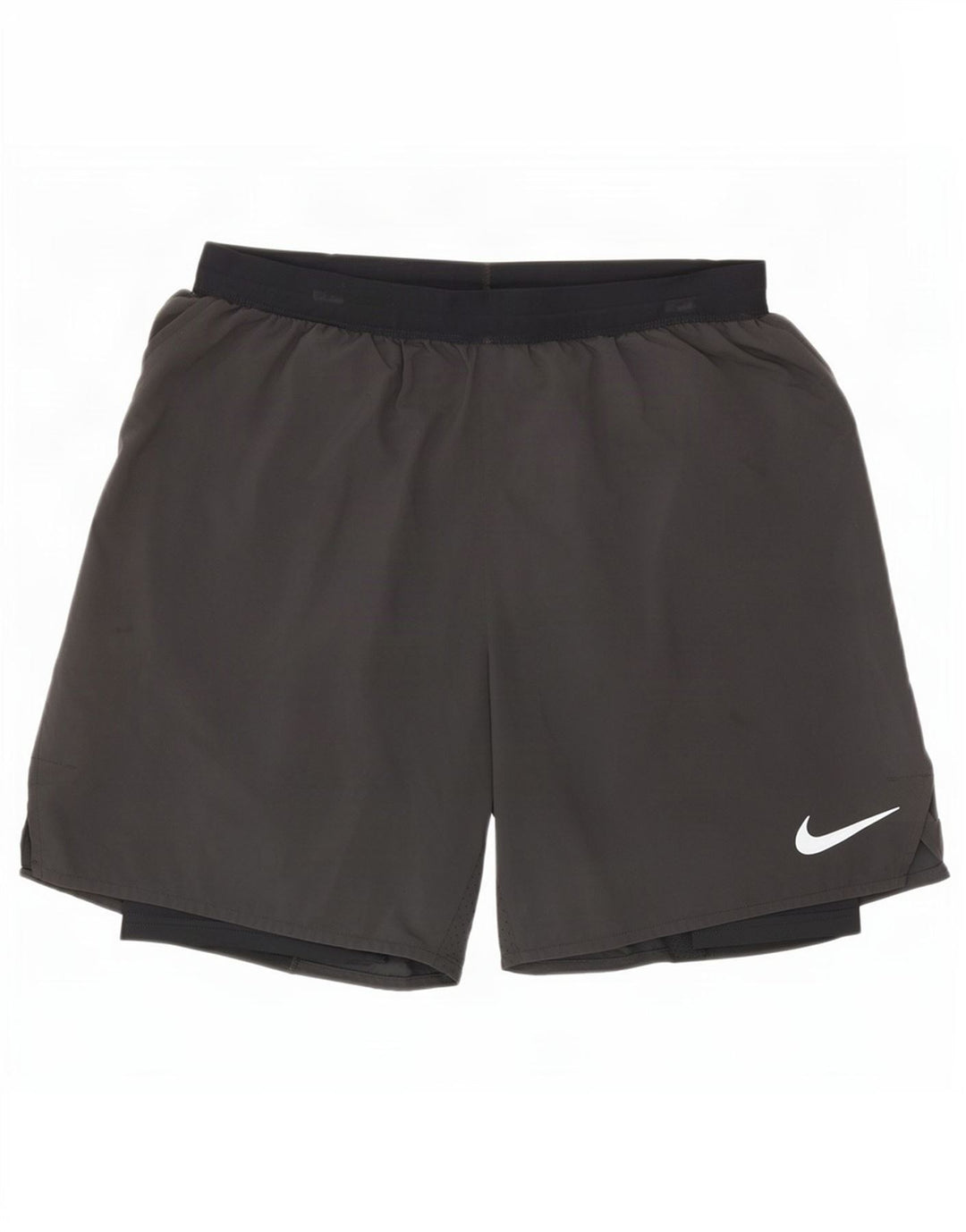 Nike Herre Dri Fit Sportshorts Store Grå Colourblock Polyester