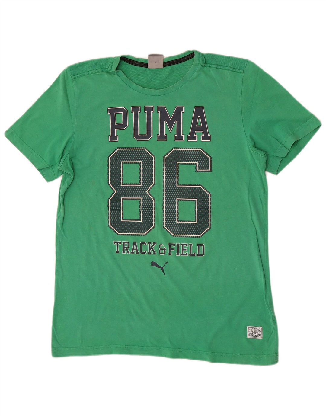 Puma Herre Grafisk T-Shirt Top Lille Grøn