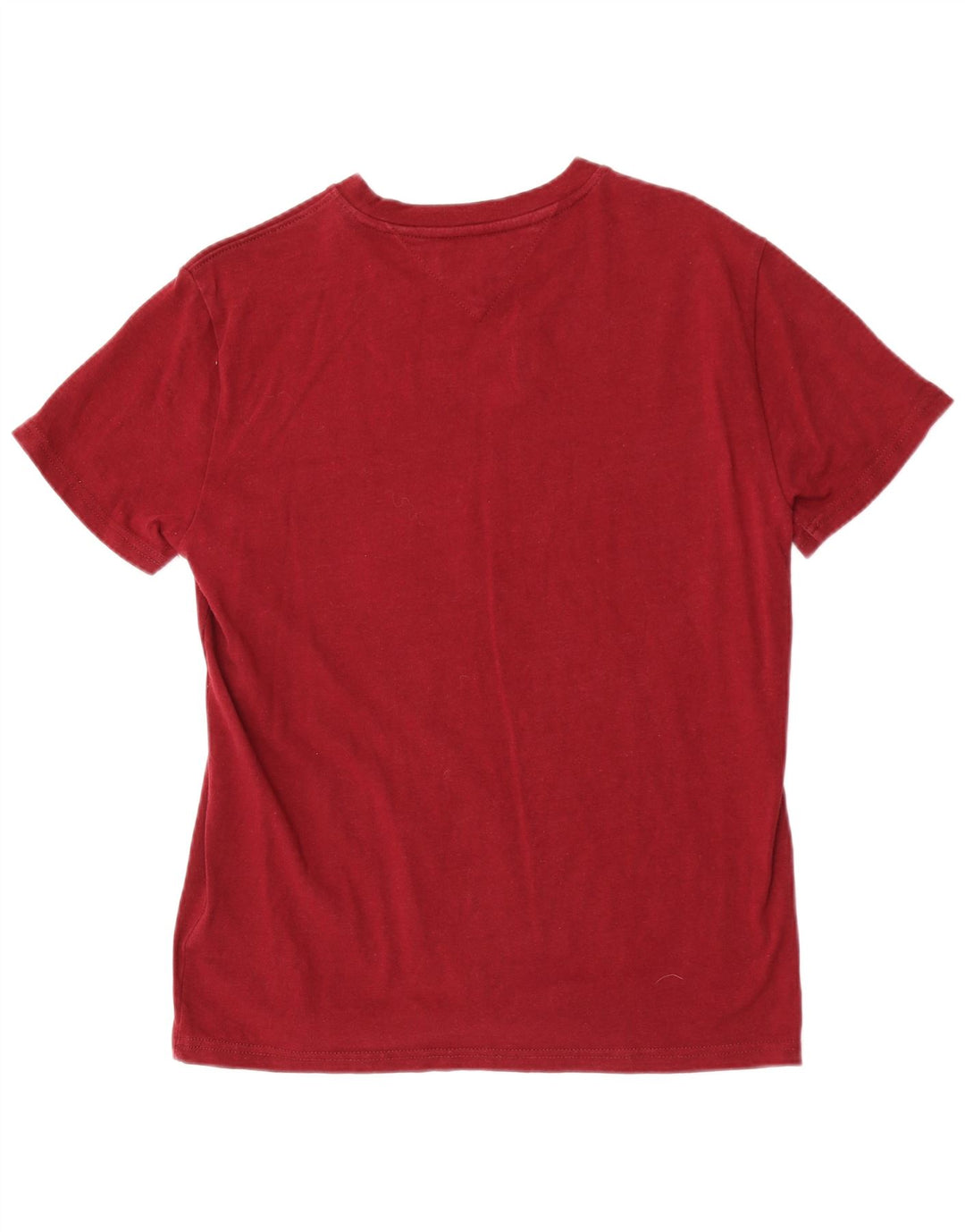 Tommy Hilfiger Herre T-shirt Top Lille rødbrun bomuld