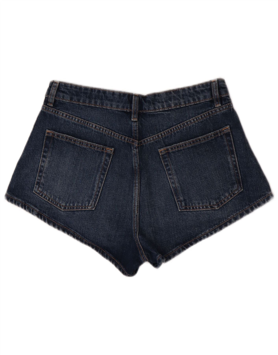 Zara Dame Denim Shorts EU 40 Medium W30 Blå