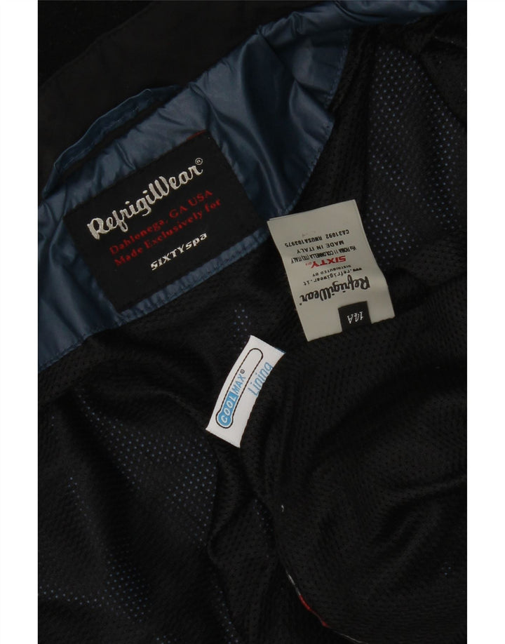 Refrigiwear Boys Bomber Jacket 13-14 år Navy Blue Colourblock Polyester