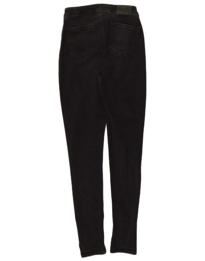 Superdry Evie Jegging Jeans til kvinder W26 L30 sort bomuld