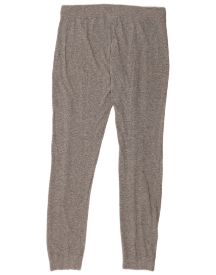 Ellesse Womens Leggings UK 16 Large Grå Bomuld