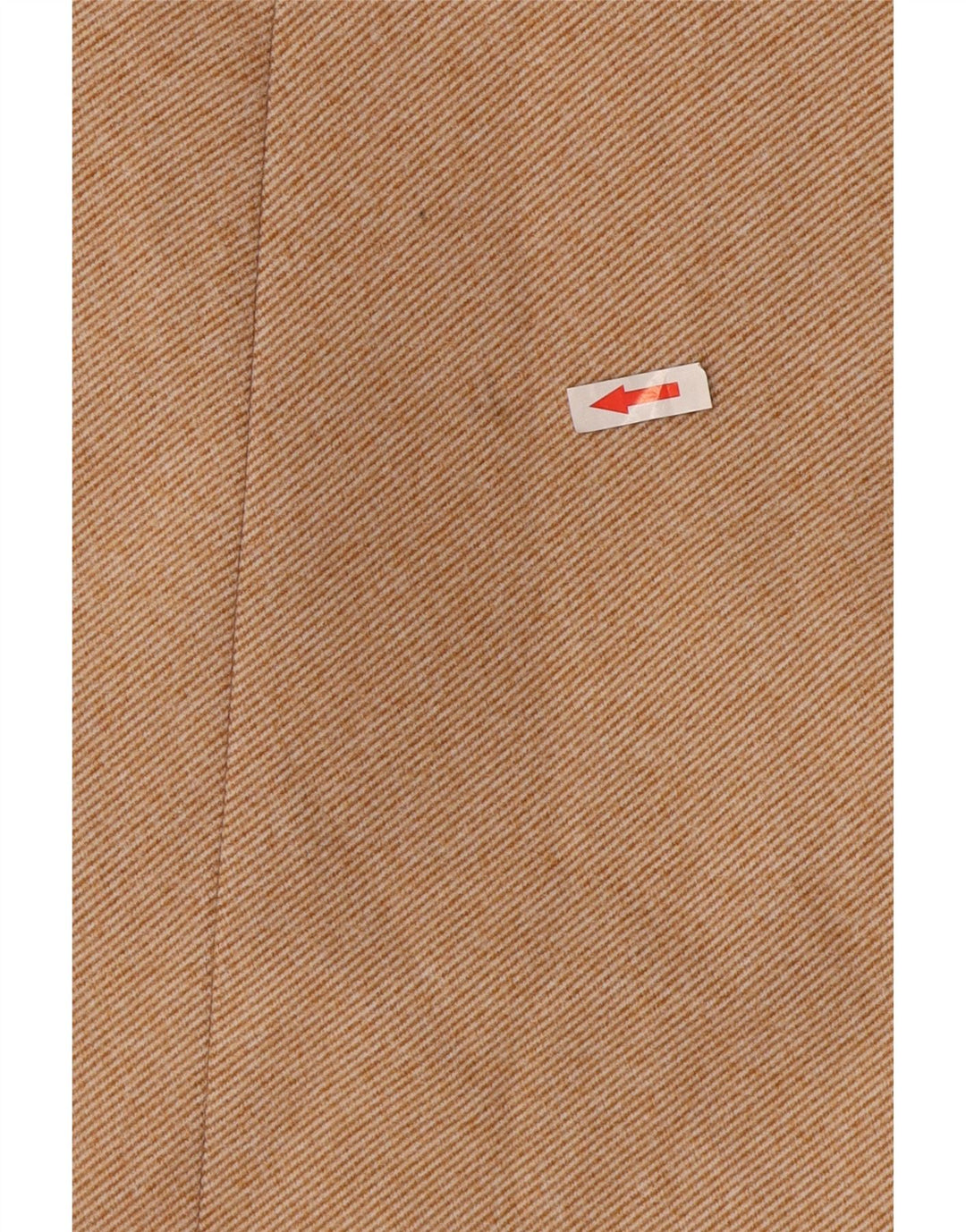 Zara Dame Dobbeltradet Frakke UK 14 Medium Beige Polyester