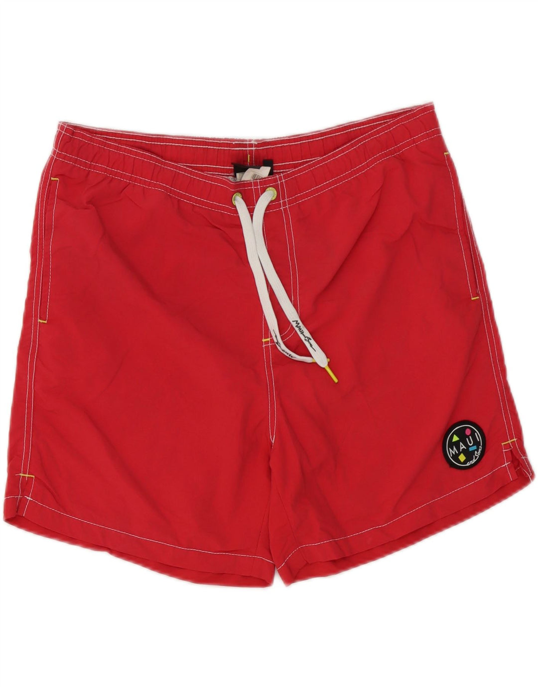 Maui and Sons Badeshorts til mænd Medium rød polyamid