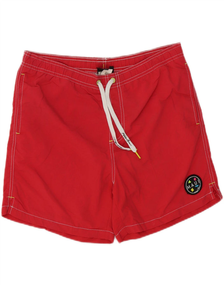 Maui and Sons Badeshorts til mænd Medium rød polyamid