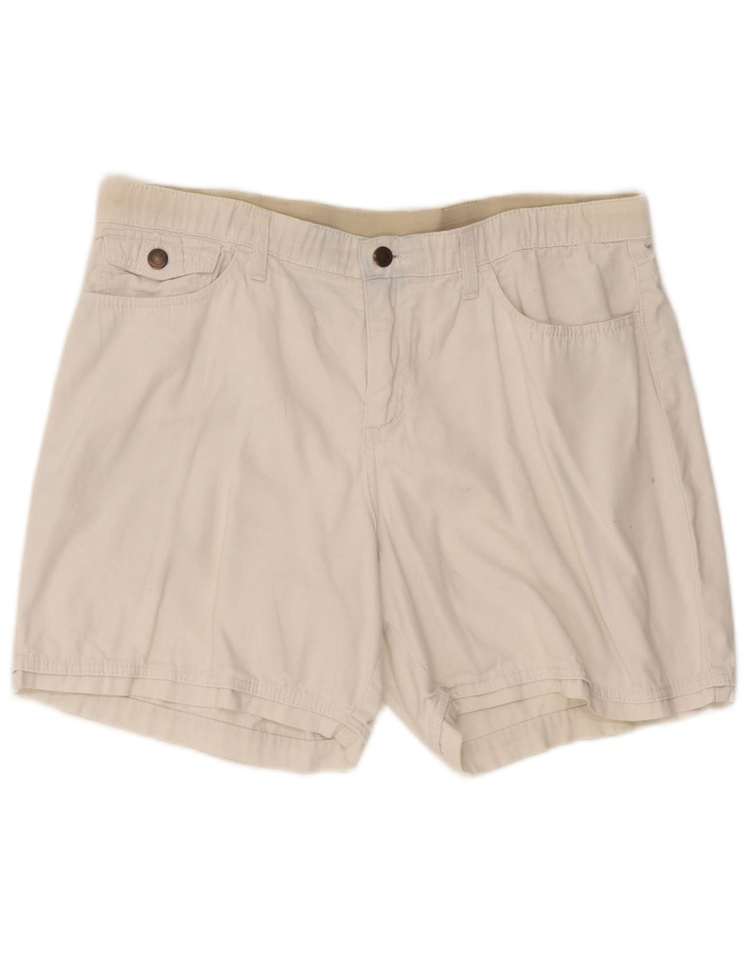 Lee Casual Shorts til kvinder W36 XL Hvid