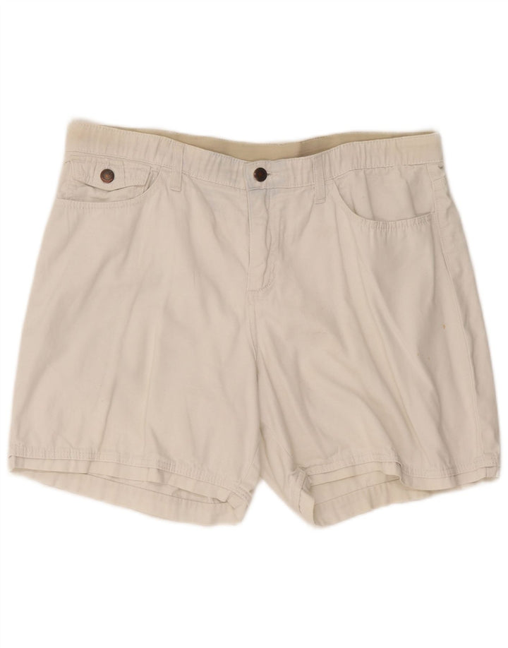 Lee Casual Shorts til kvinder W36 XL Hvid