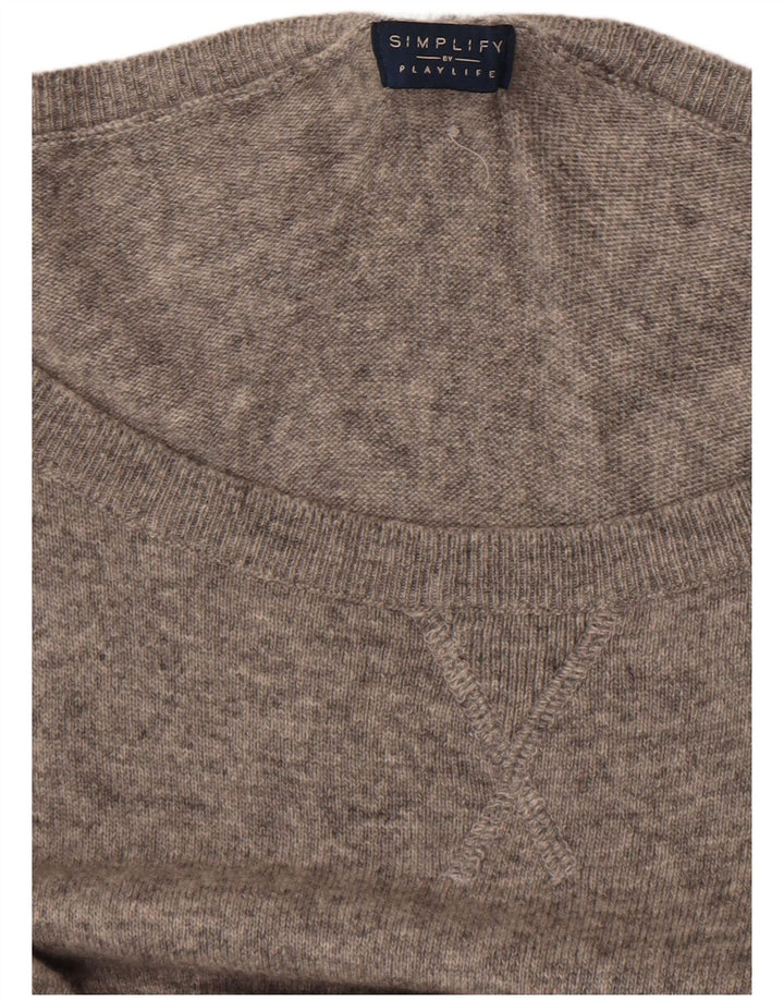 Playlife Dame Jumper Dress UK 10 Small Grå