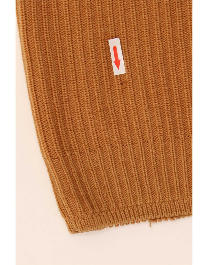Joop Herre Crew Neck Jumper Sweater IT 50 Medium Brun Uld