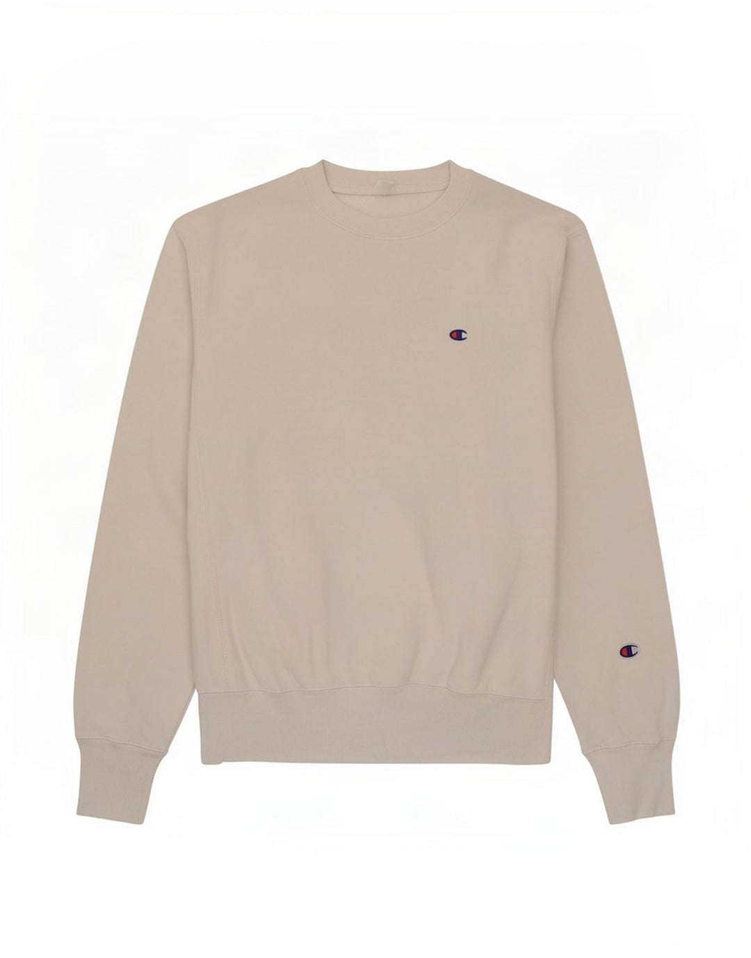 Champion Herre Sweatshirt Jumper Medium Hvid Bomuld