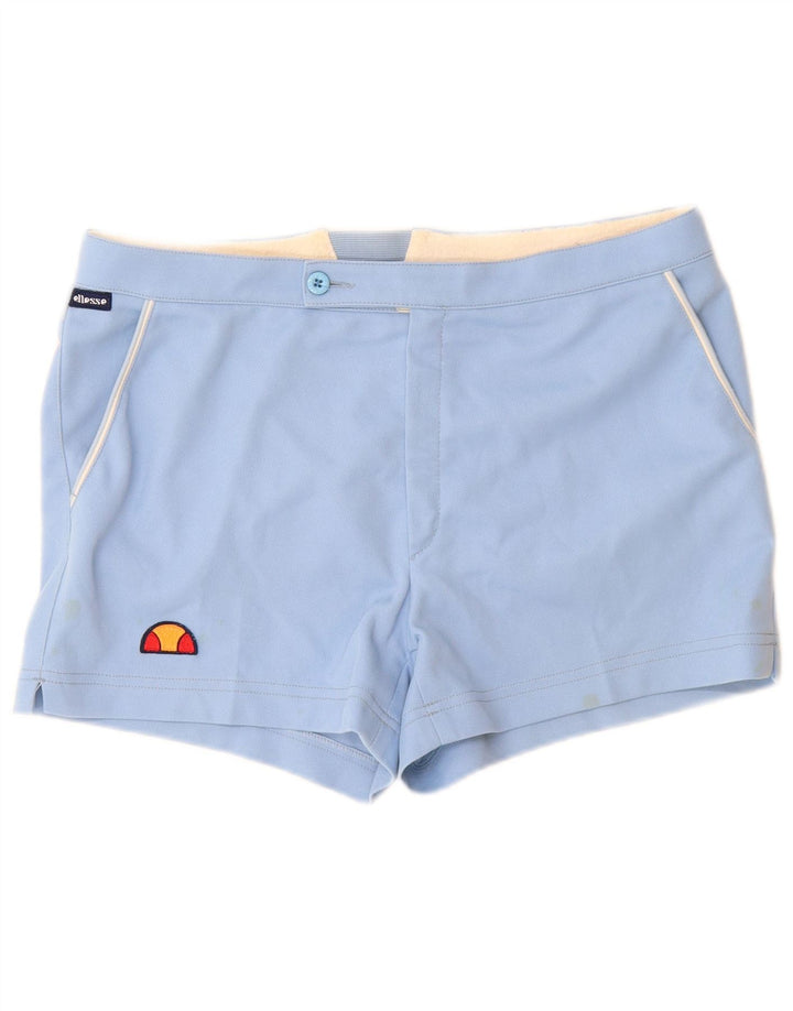 ELLESSE Chino Shorts til kvinder IT 52 2XL W34 Blå