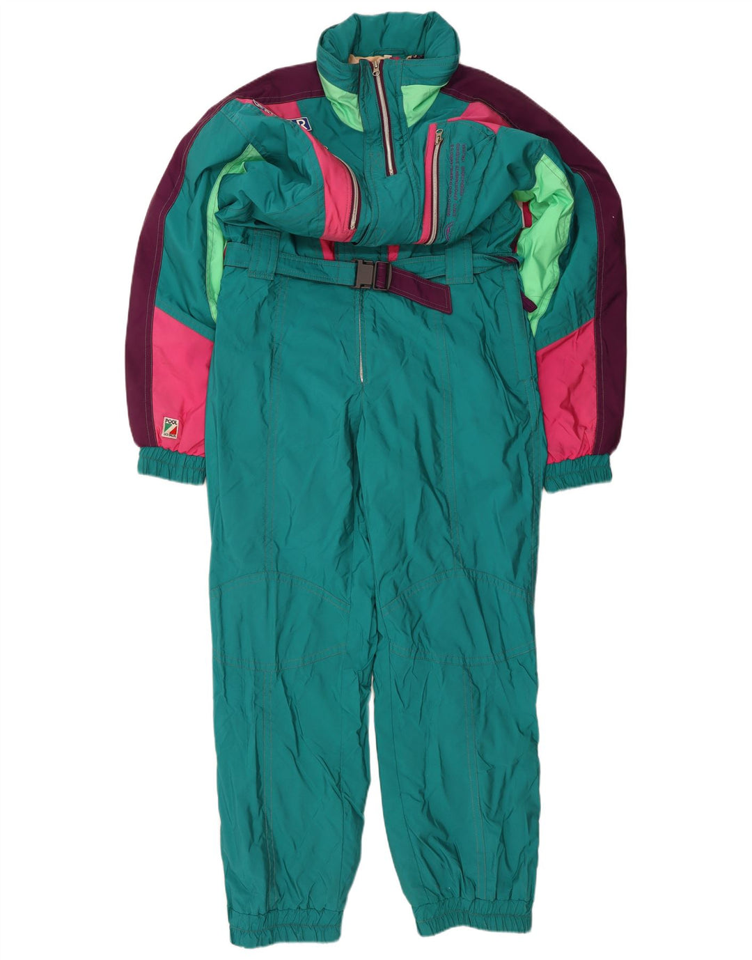 COLMAR Ski Jumpsuit til mænd IT 54 Stor Grøn Colourblock Polyamid