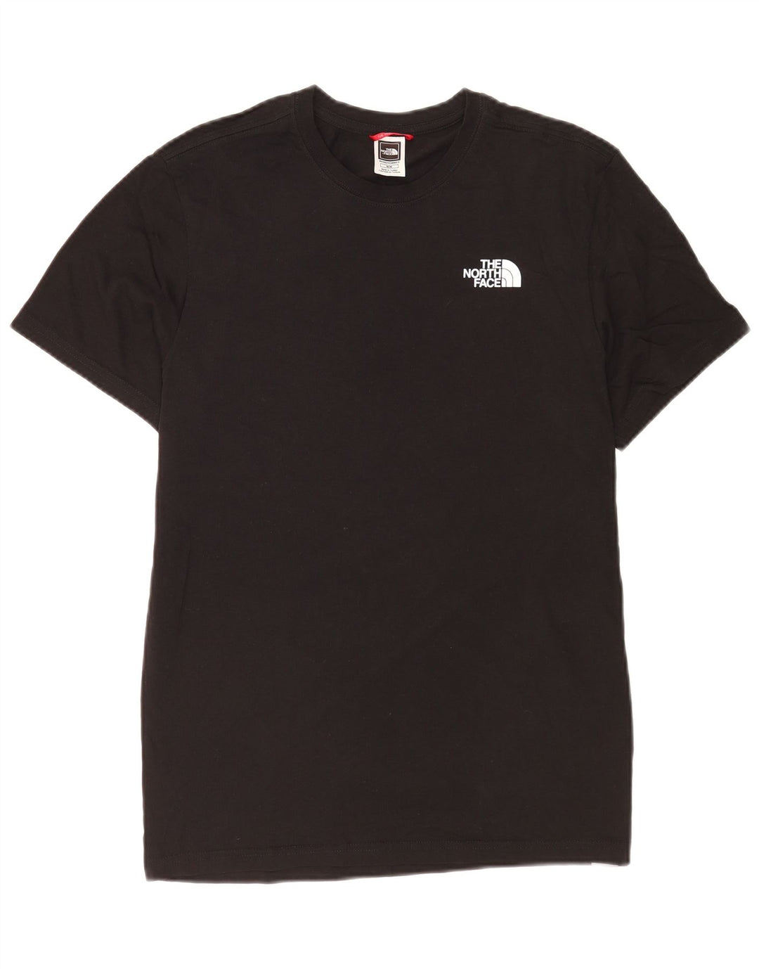 The North Face Herre grafisk T-shirt Top Medium Sort Bomuld