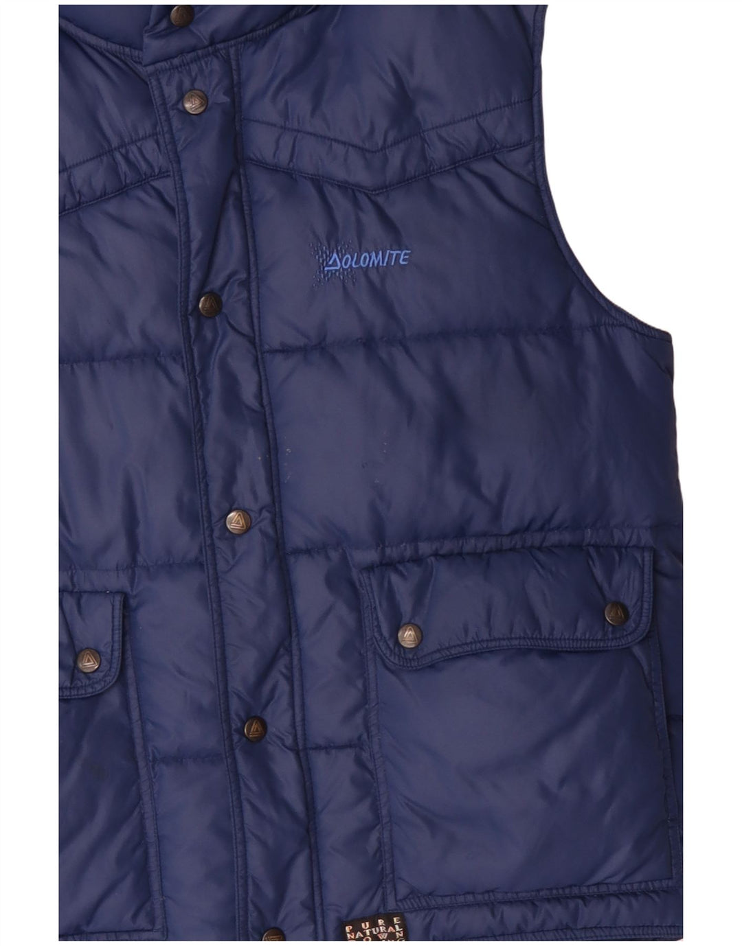 Dolomite Herre Polstret Gilet UK 38 Medium Navy Blue Polyester