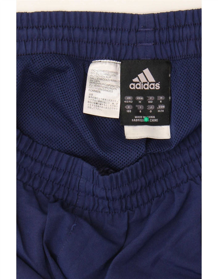 Adidas Træningsdragt til mænd Joggers UK 40/42 Medium Navy Blue Polyester