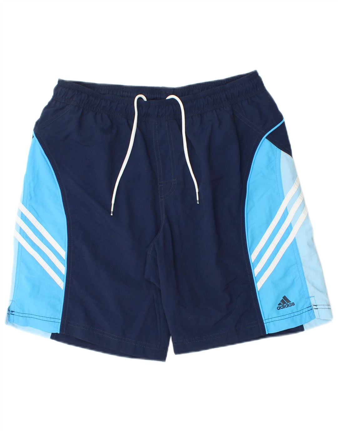 Adidas Badeshorts til mænd Medium Navy Blue Colourblock Polyester