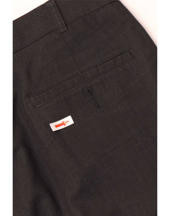 Marks & Spencer Herre Pegged Suit Bukser W36 L31 Grå Polyester