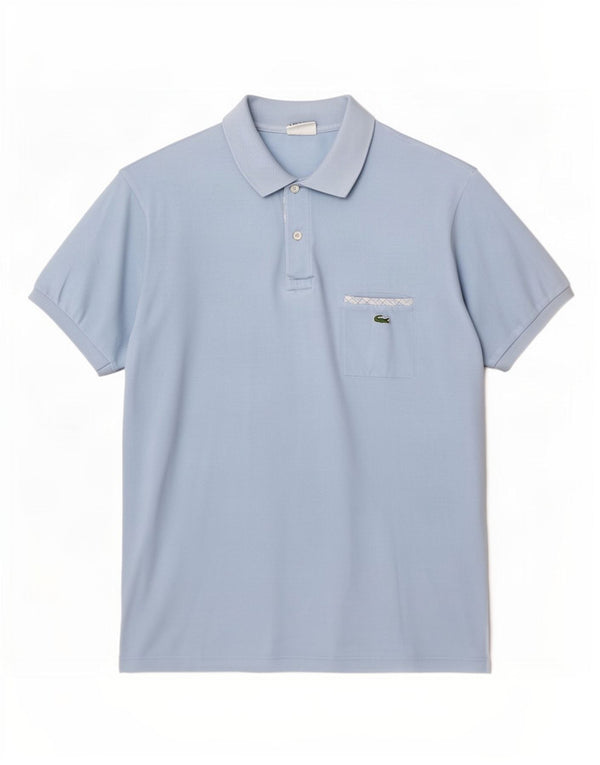 Lacoste herre poloskjorte str. 6 XL Blå bomuld