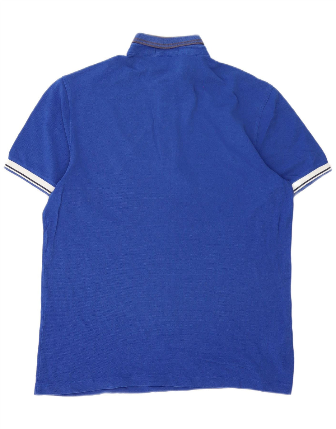 Fred Perry herre poloskjorte stor blå stribet bomuld