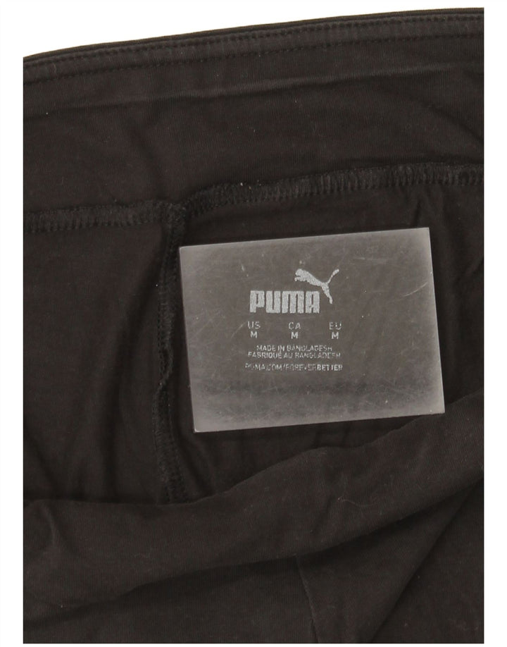 Puma Grafiske Leggings til kvinder UK 12 Medium Sort
