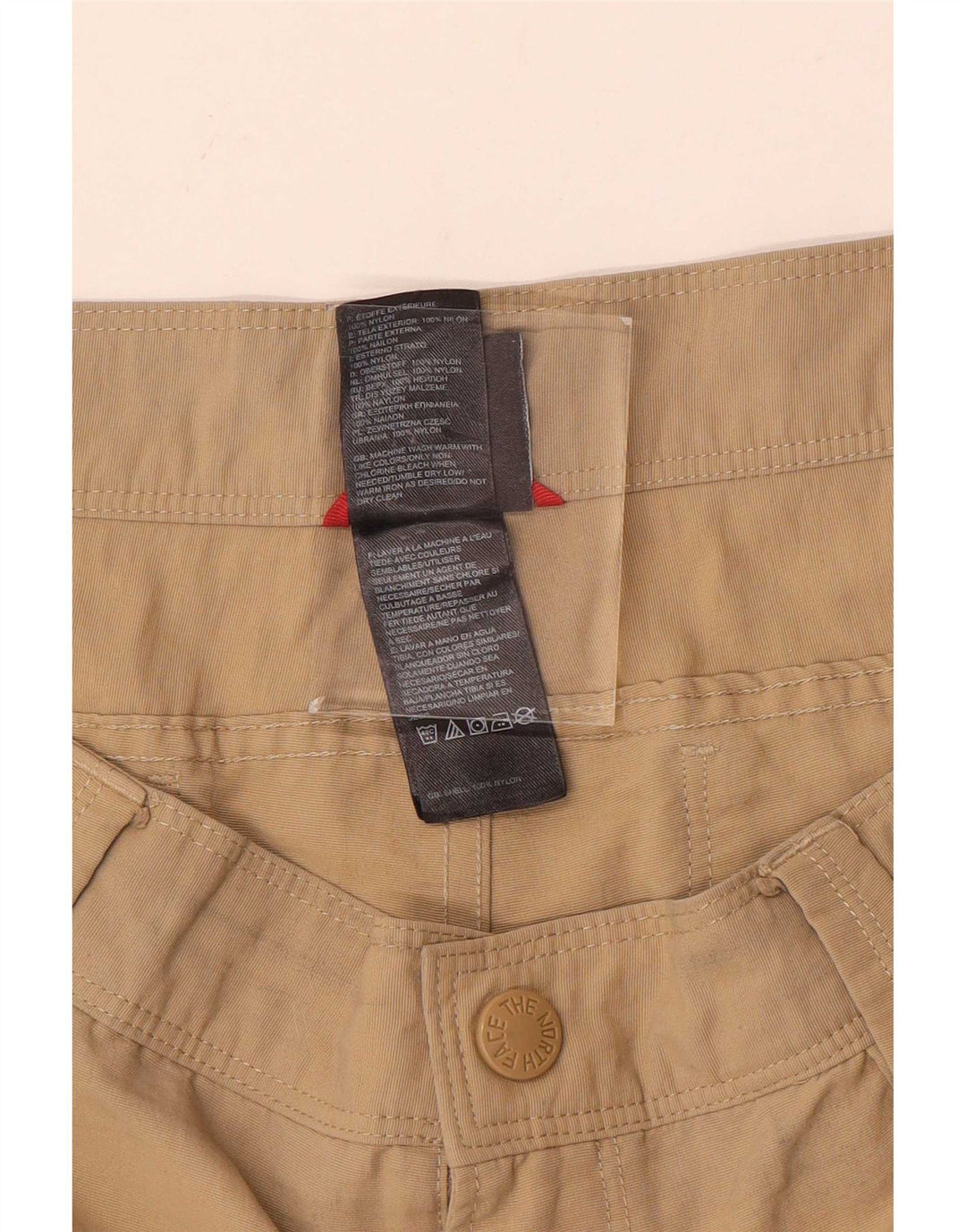 The North Face Herre Cargo Shorts W36 Stor Beige Nylon