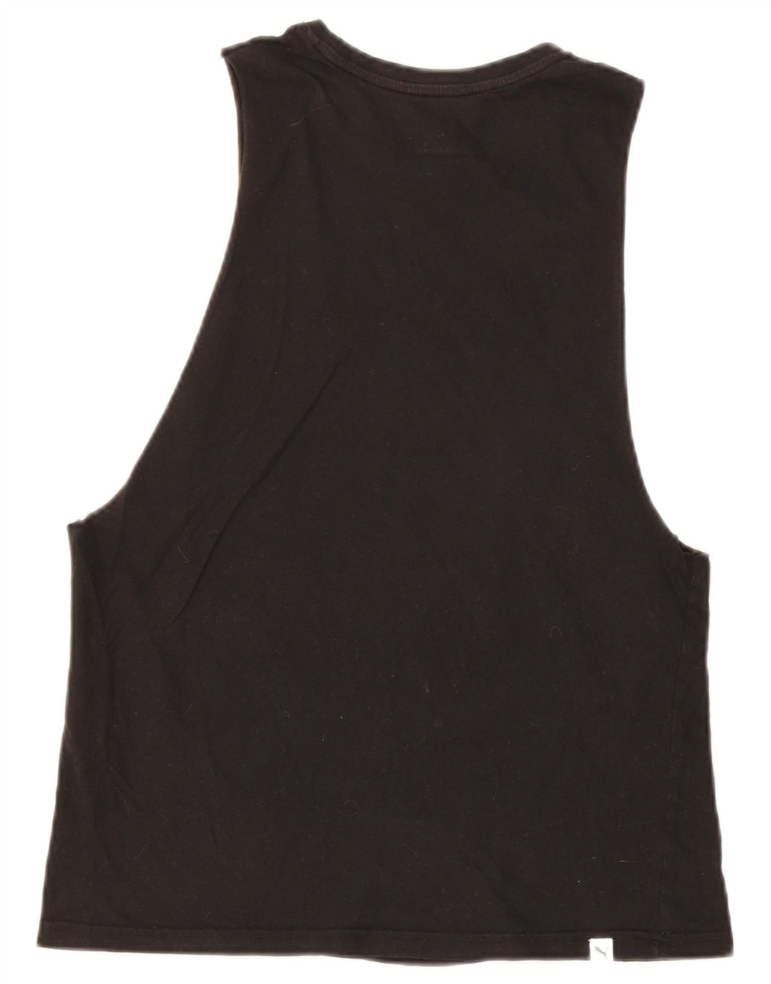 Puma Dame Grafisk Vest Top UK 8 Lille Sort
