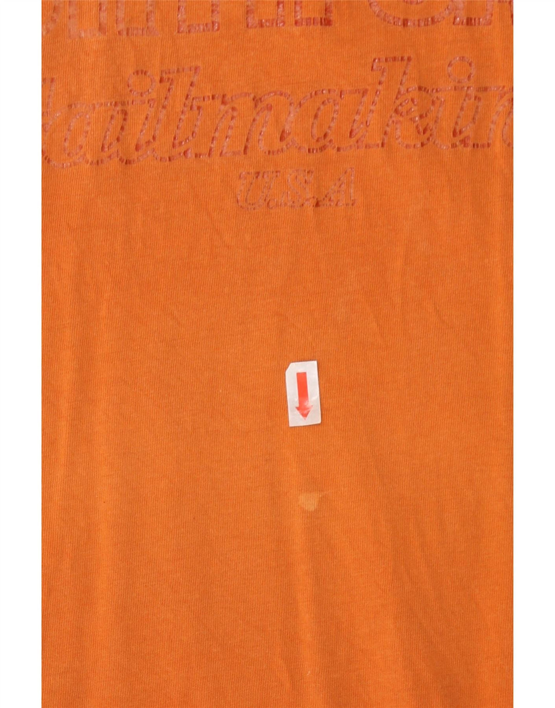 NORTH SAILS Mens Graphic T-Shirt Top XL Orange Cotton Vintage North Sails and Second-Hand North Sails from Messina Hembry 